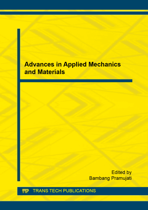 Applied Mechanics and Materials 2014, 493