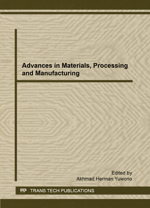 Advanced Materials Research 2013, 789