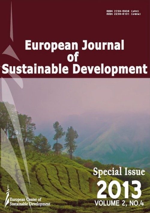 European Journal of Sustainable Development 2013, 2(4)
