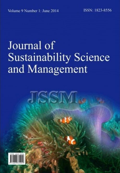 Journal of Sustainability Science and Management 2014, 9(1)